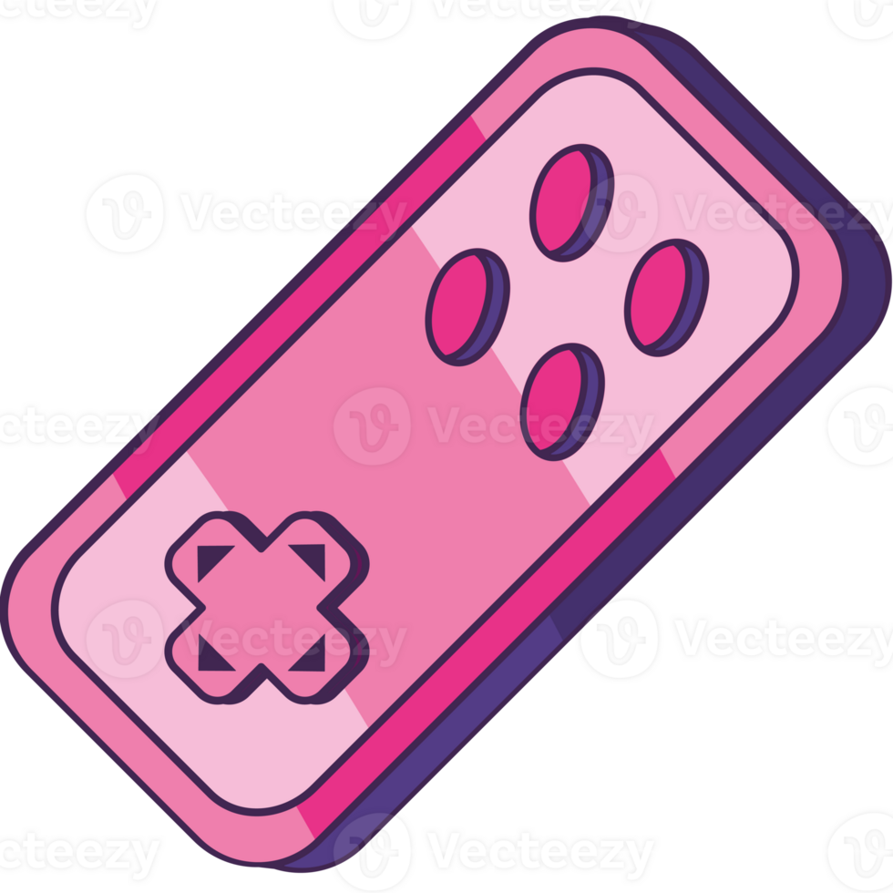 nineties pop art style control game png