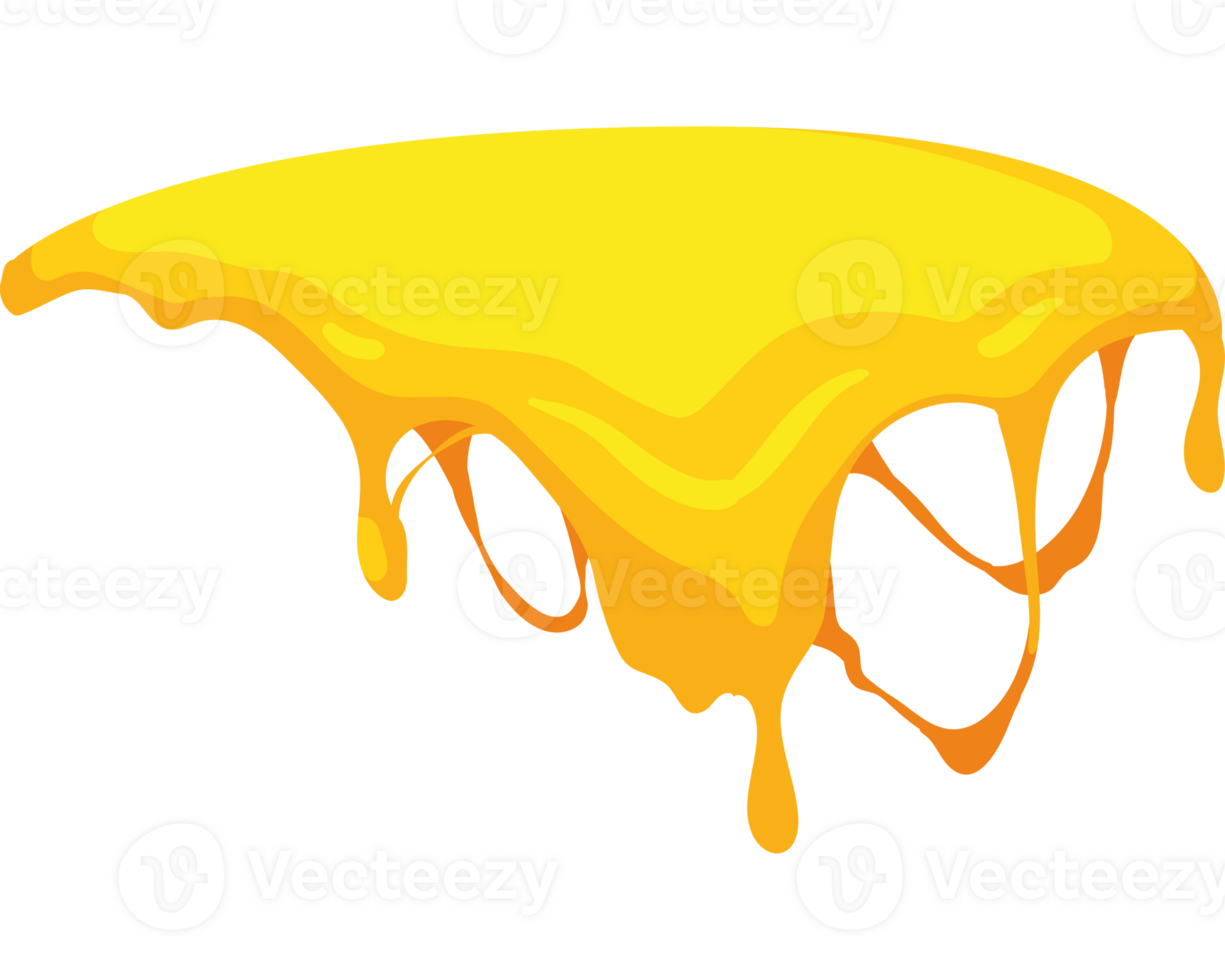 cheese sliced melted design isolated png