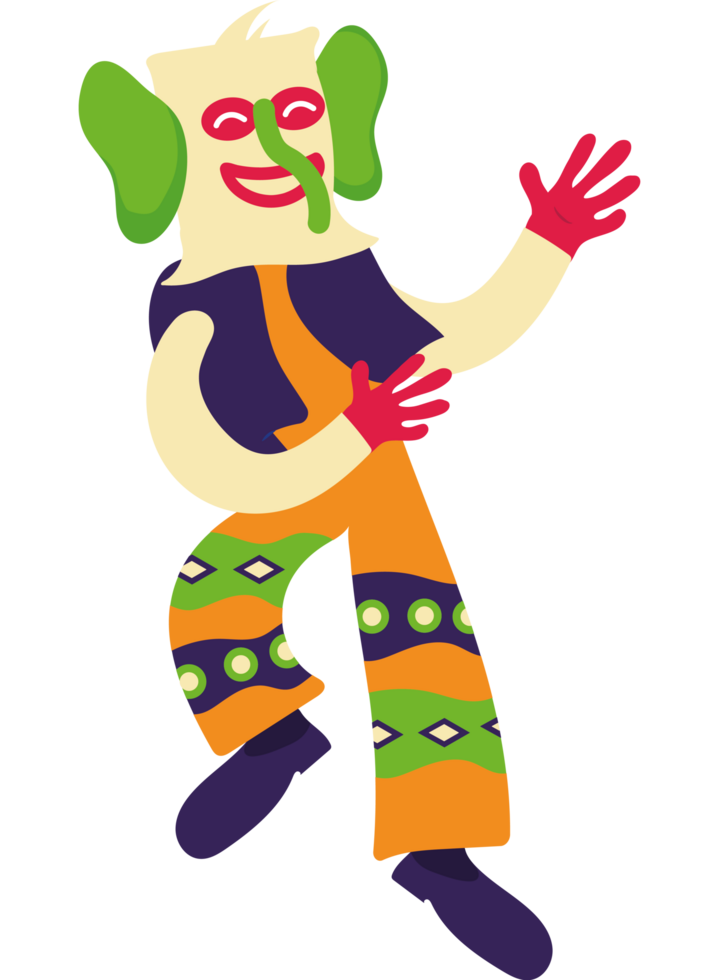 barranquilla carnival marimonda illustration png
