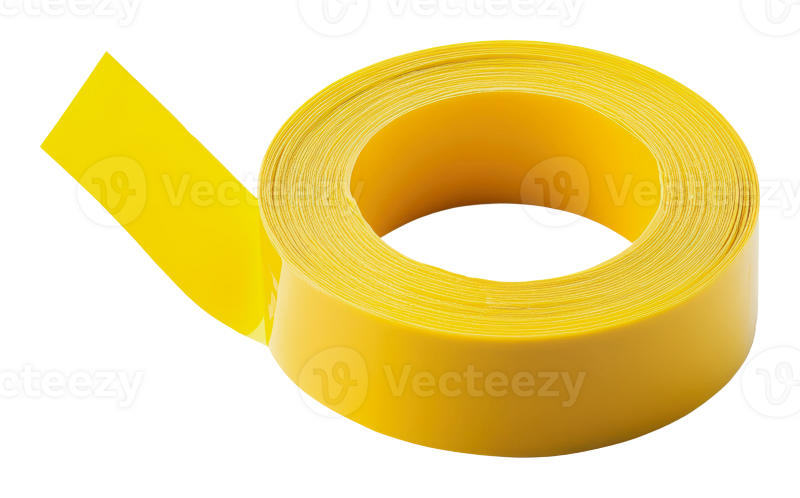 Bright yellow tape for versatile projects png