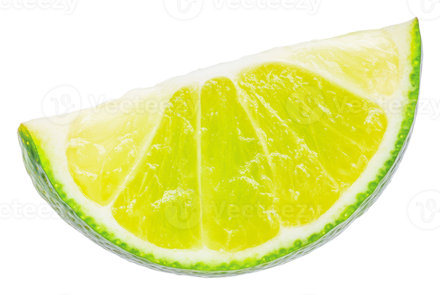 Fresh lime slice ready for use in drinks or dishes png