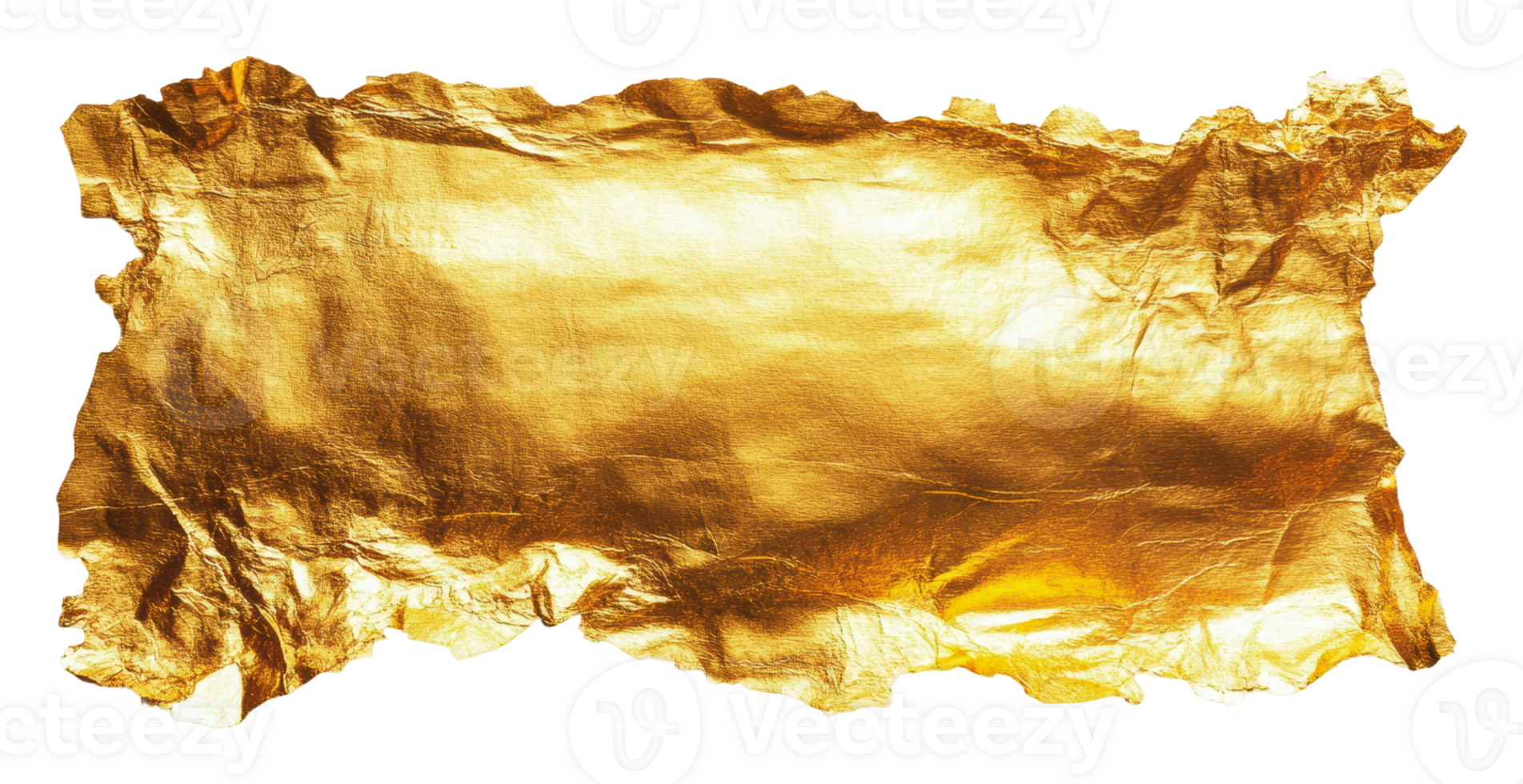 Golden leaf texture with glowing highlights png