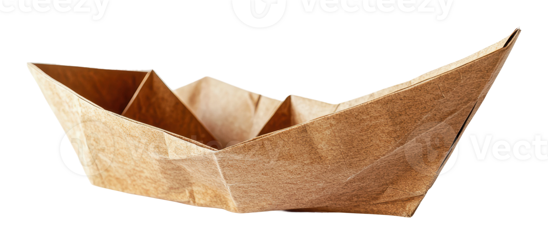 Paper boat crafted for playful adventures png