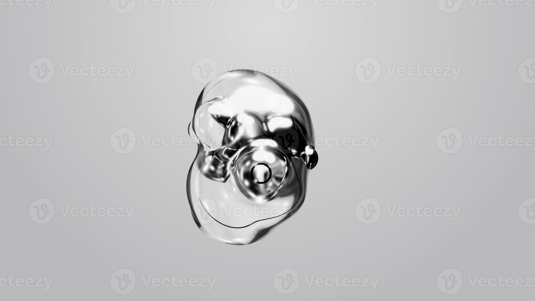 3d render motion design wallpaper animation business presentation monochrome grey white metaball gray liquid water soapy mercury bubble metasphere ball silver metal transition deformation metaverse photo