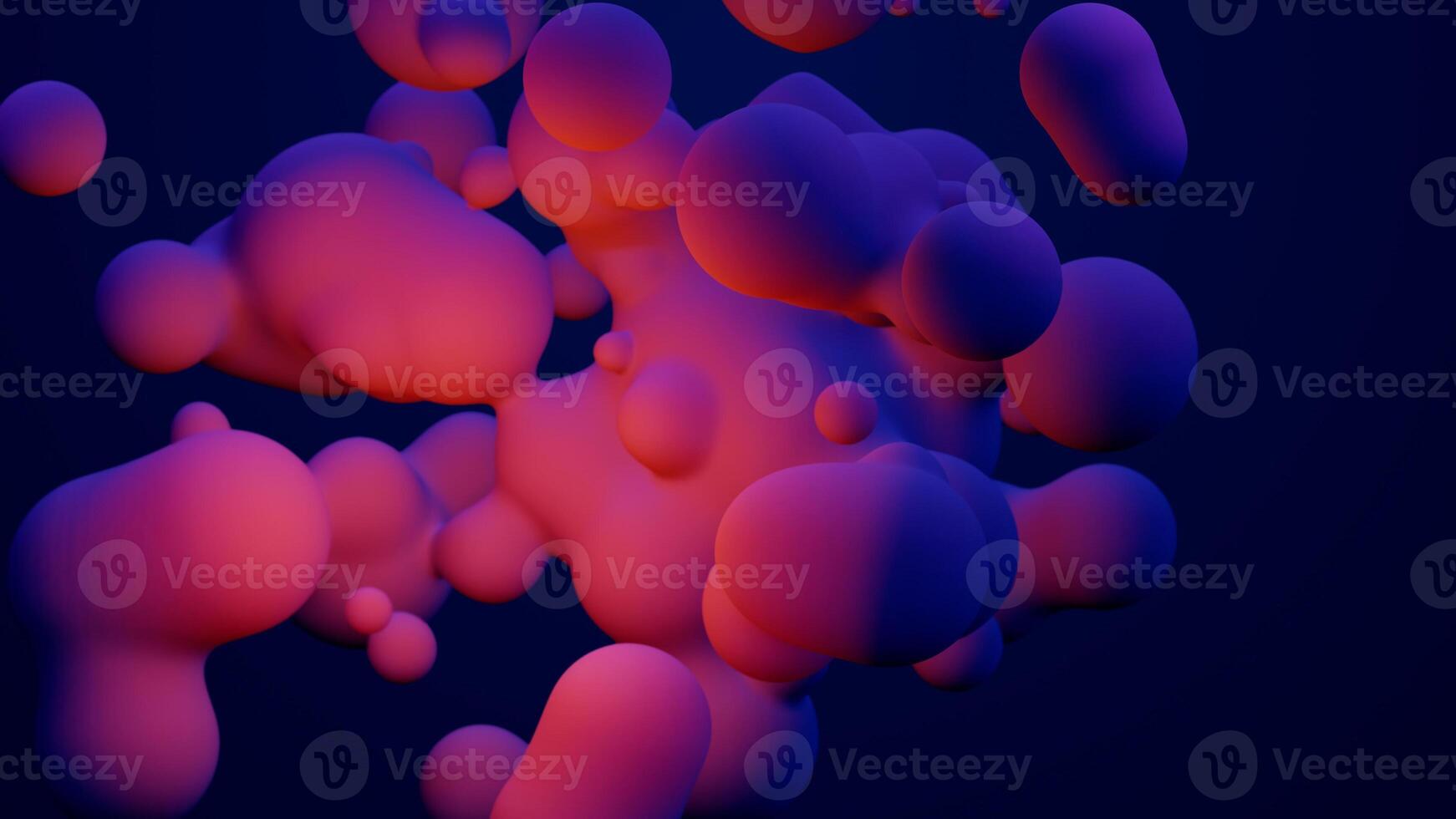 Metaverse 3d render morphing animation pink purple abstract metaball metasphere bubbles art sphere blue background backdrop vr space moving meta balls shapes motion design fluid liquid of presentation photo