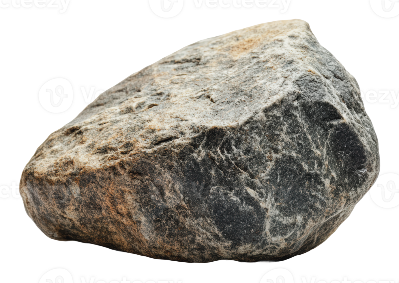 Textured rock with natural surface patterns png