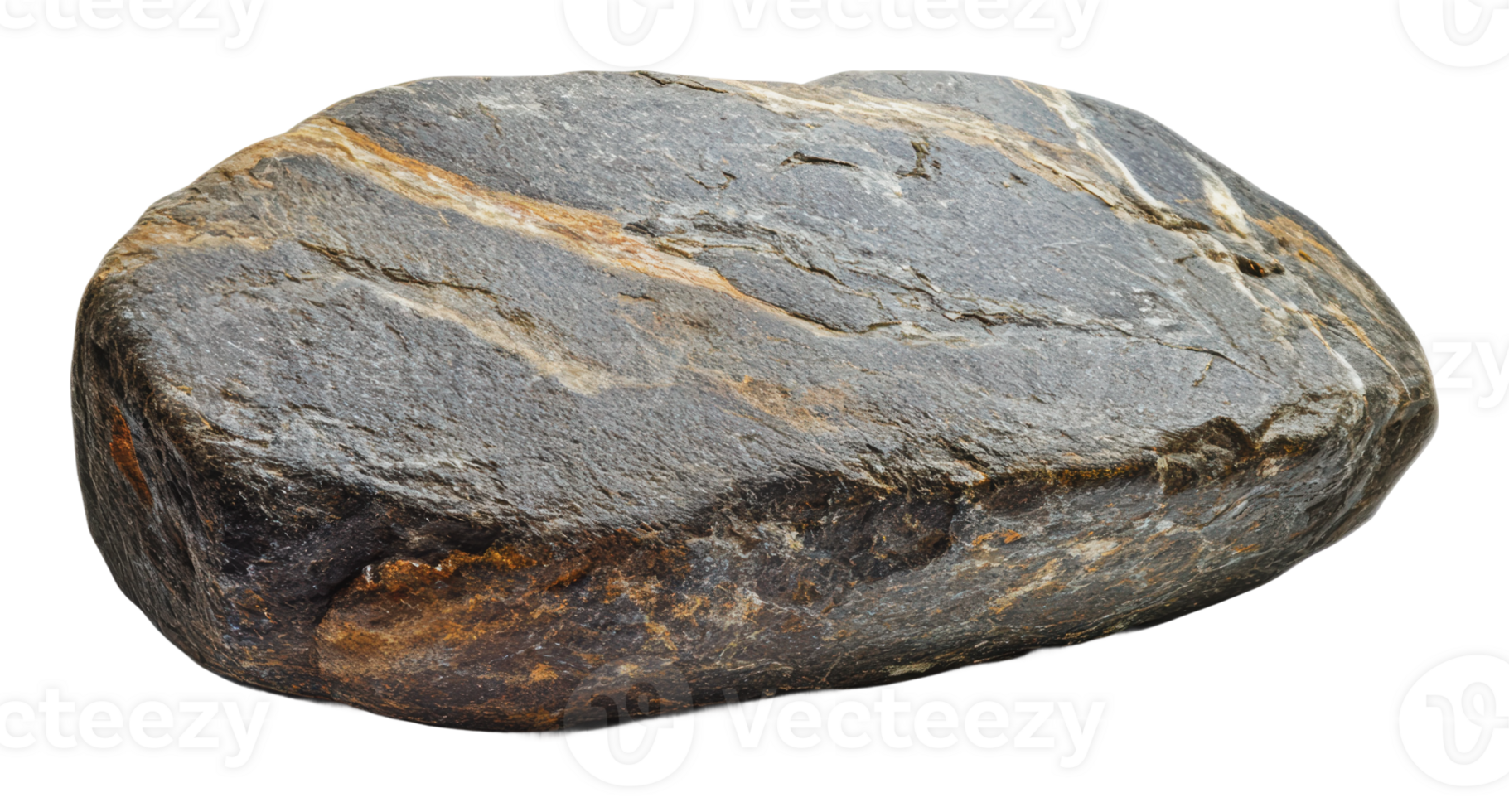 Smooth natural stone with unique pattern png