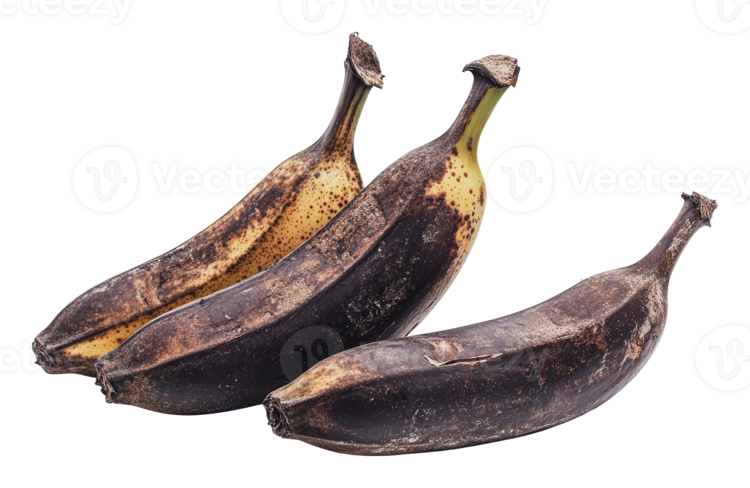 Overripe bananas ready for baking or smoothies png