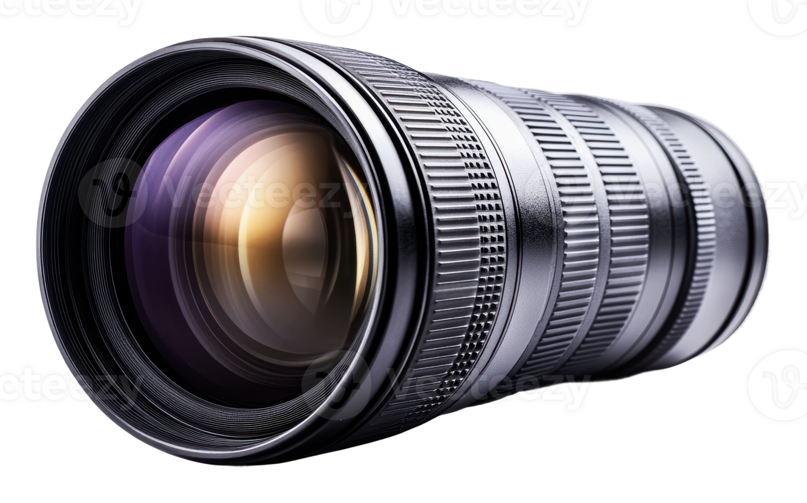 High-quality camera lens with unique features png