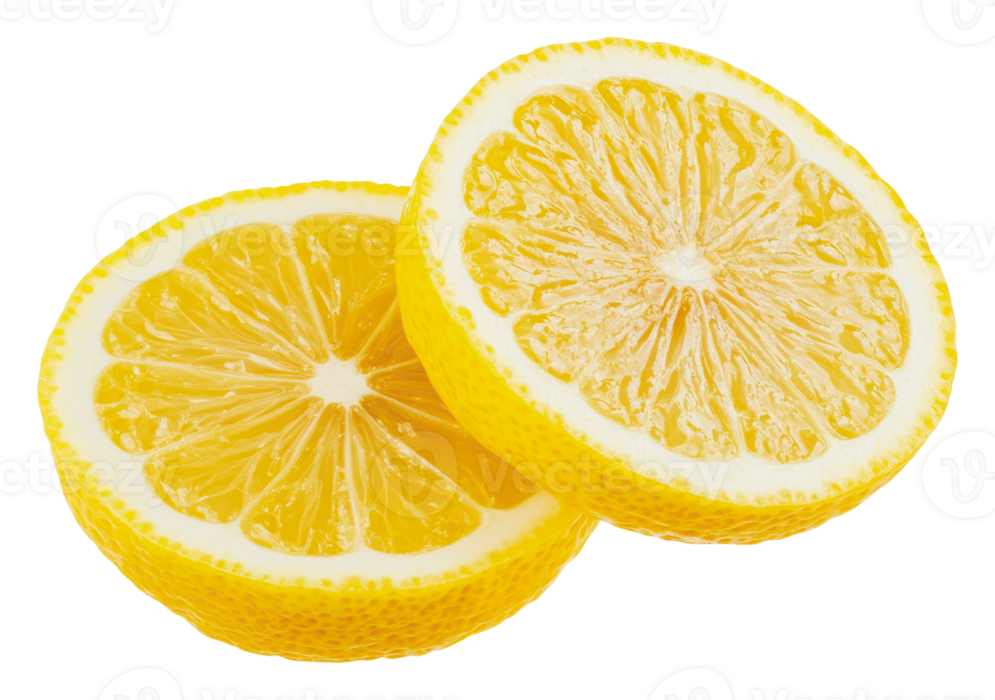 Lemon slices perfect for summer drinks png