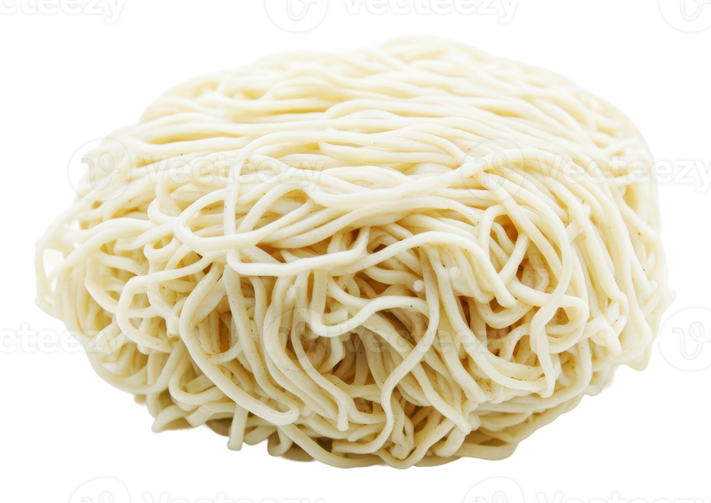 Fresh uncooked noodles ready for cooking png