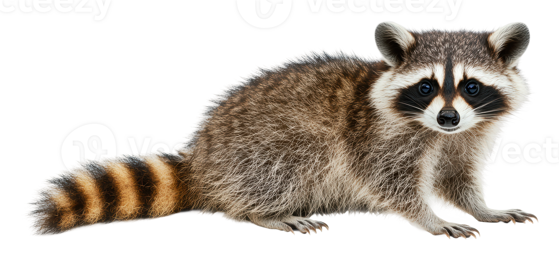 Raccoon set to explore its world png