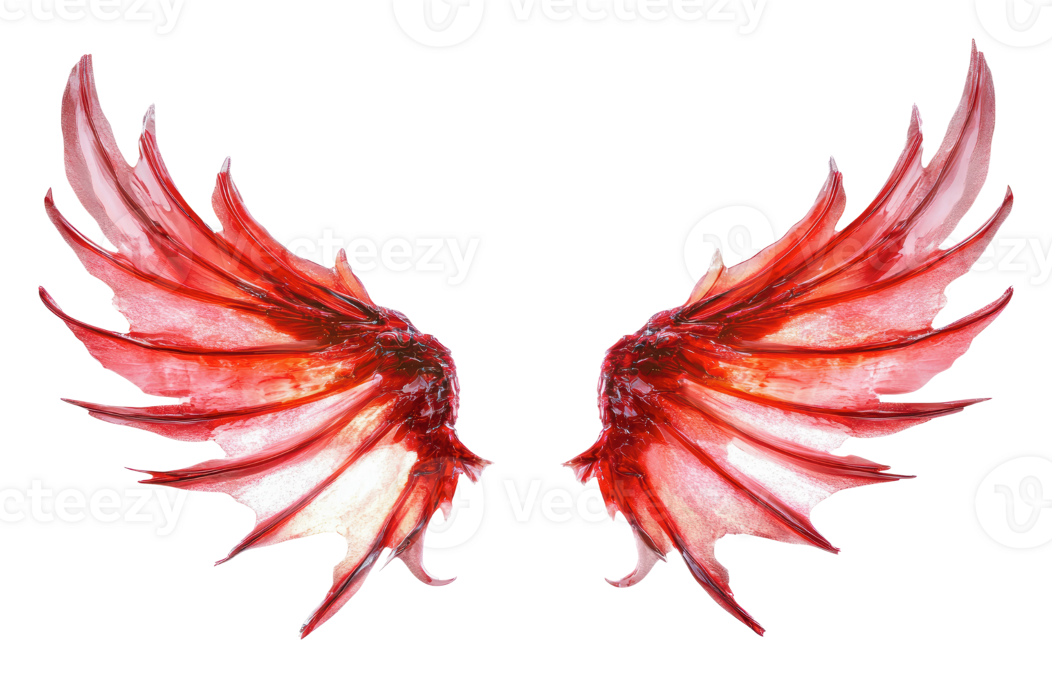 Fish fins like delicate angel wings png