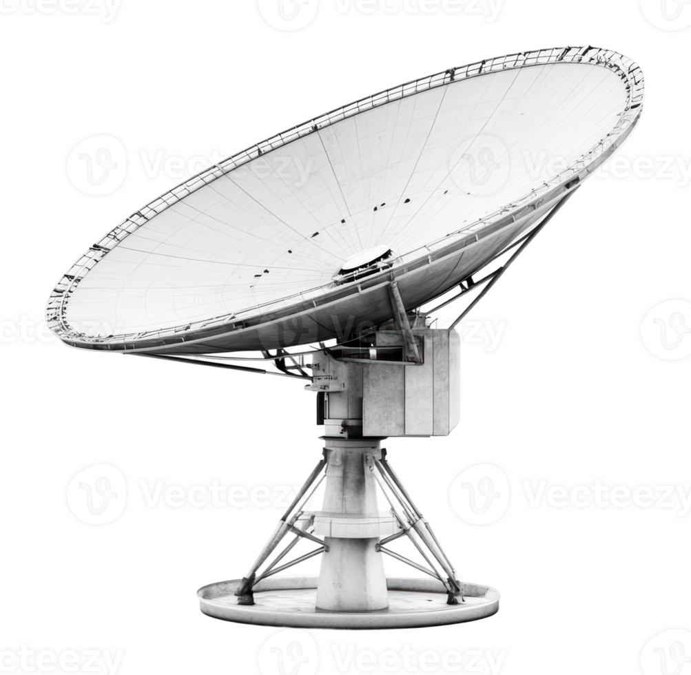 Large dish for signal communication png