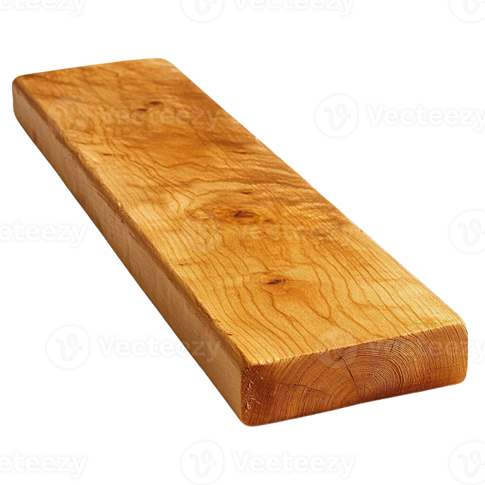 Close-Up of Maple Timber Board with Unique Grain Patterns png