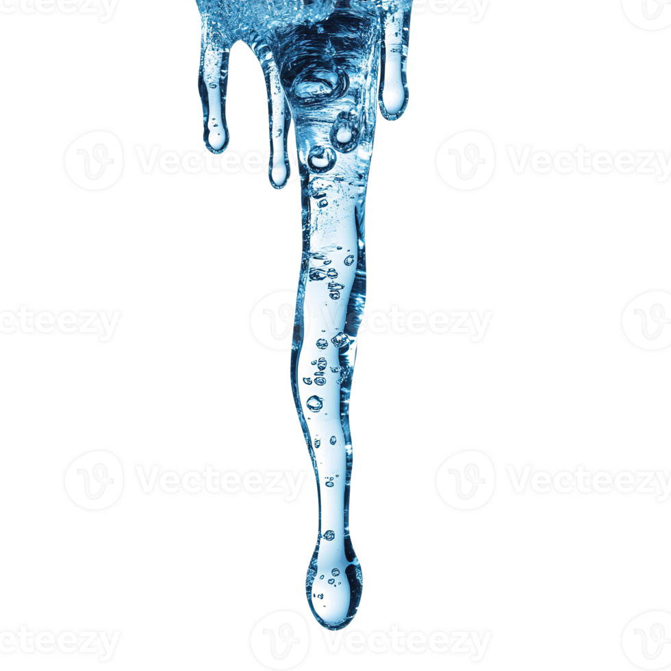 hiver glaçons avec lisse, clair surfaces et complexe détails png