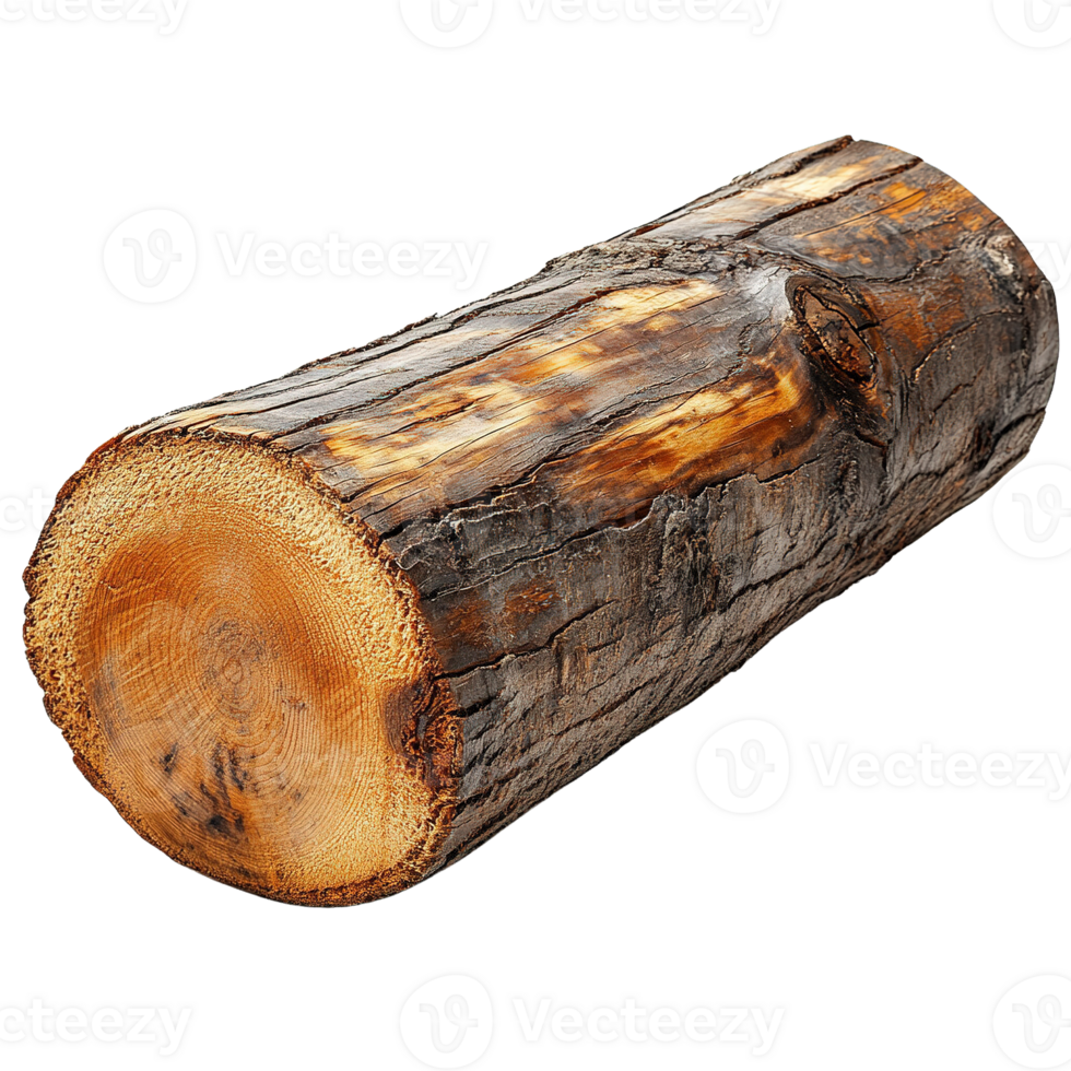 Natural Spruce Wood Pieces with Warm and Earthy Tones on Transparent Background png