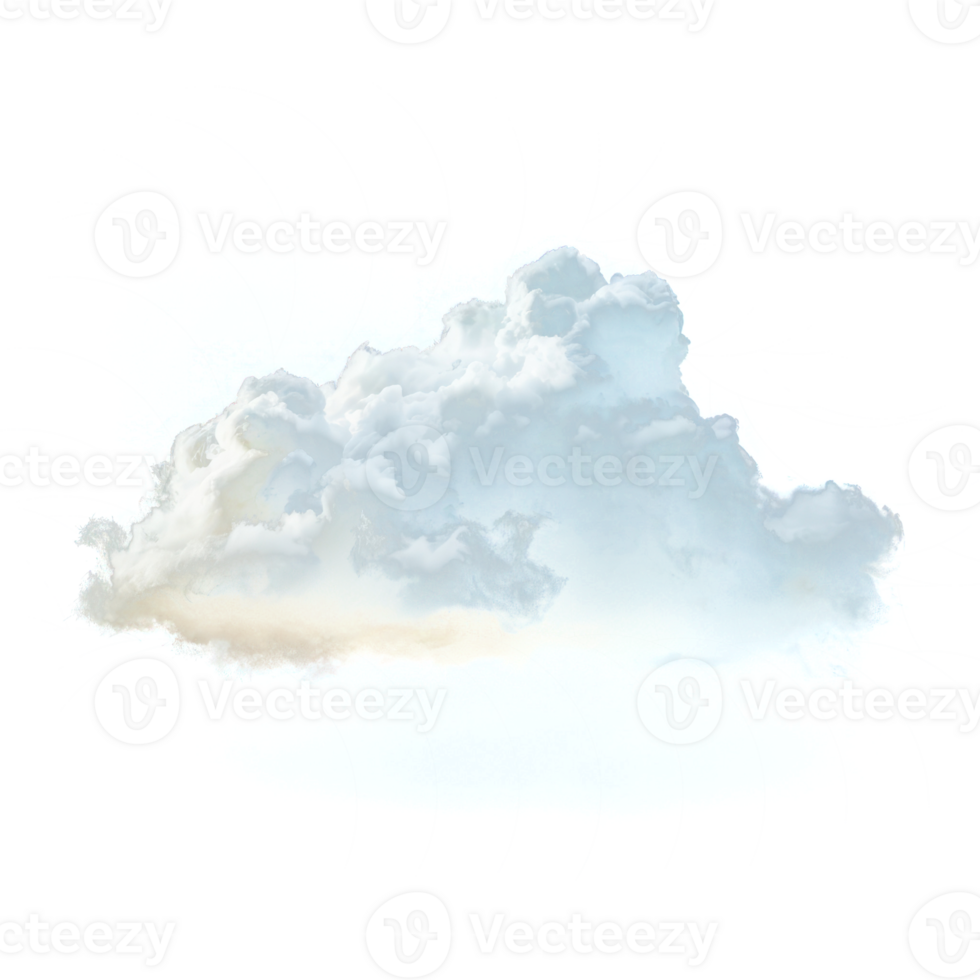cloud on transparency background png