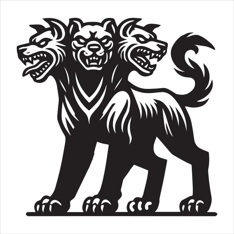 Noble Centaur in Heroic Stance Clipart Design vector