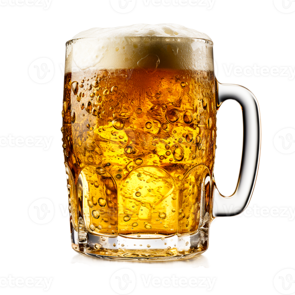 Realistic Bear Mug Food Design in Isolated Style with Transparent Background png
