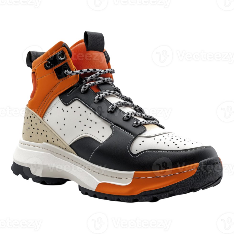 Styles men shoes isolated on transparent background png