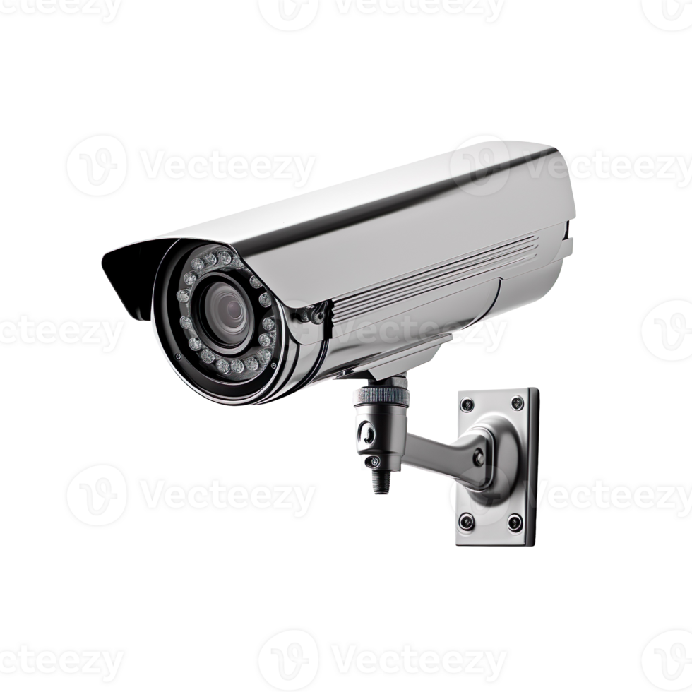 Security camera isolated on transparent background png
