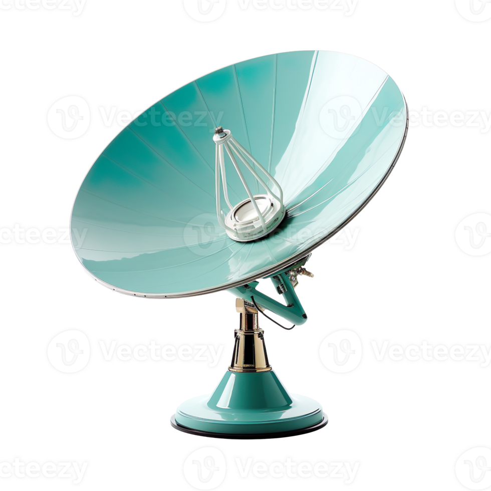 Satellite Dish isolated on transparent background png