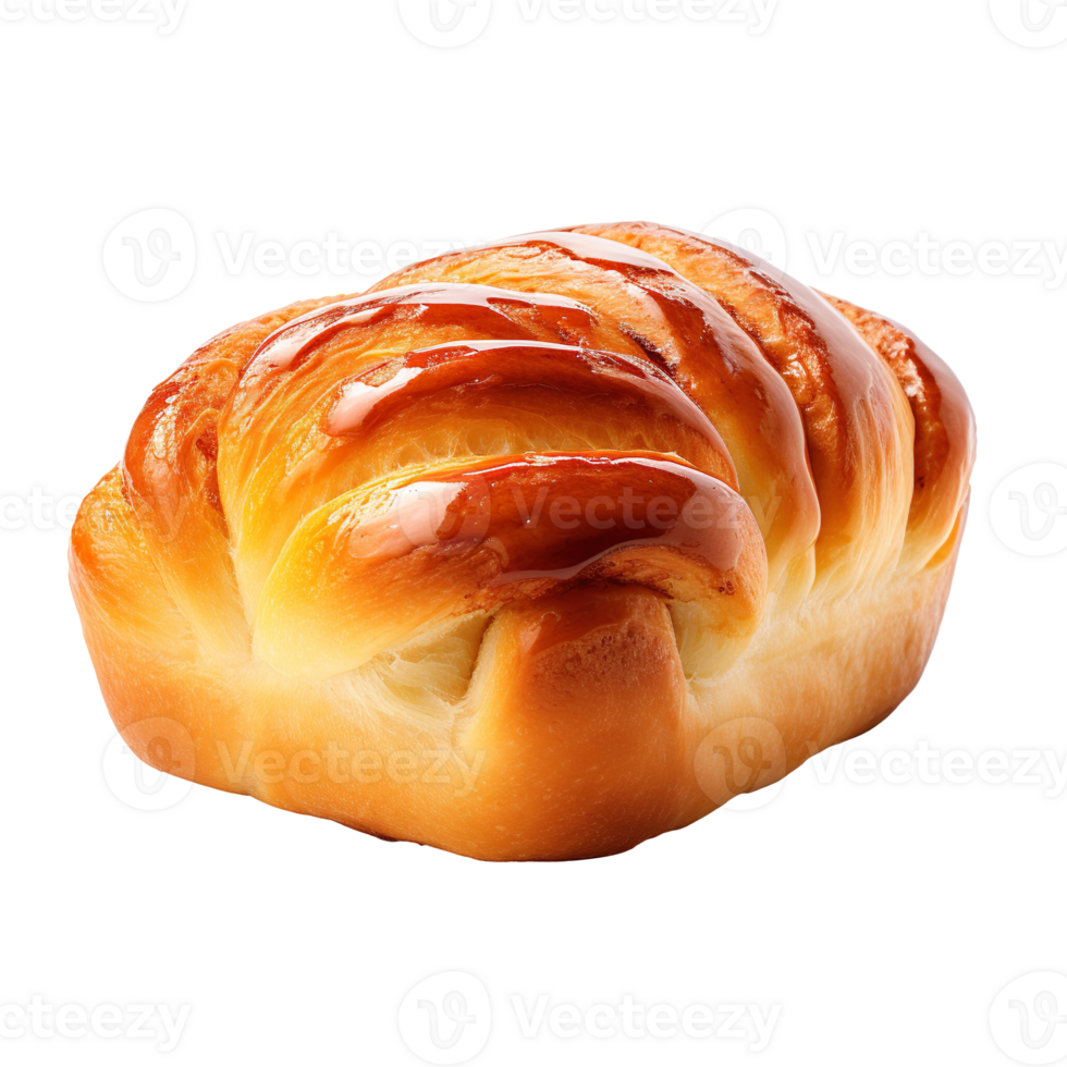 sweet bun isolated on transparent background png