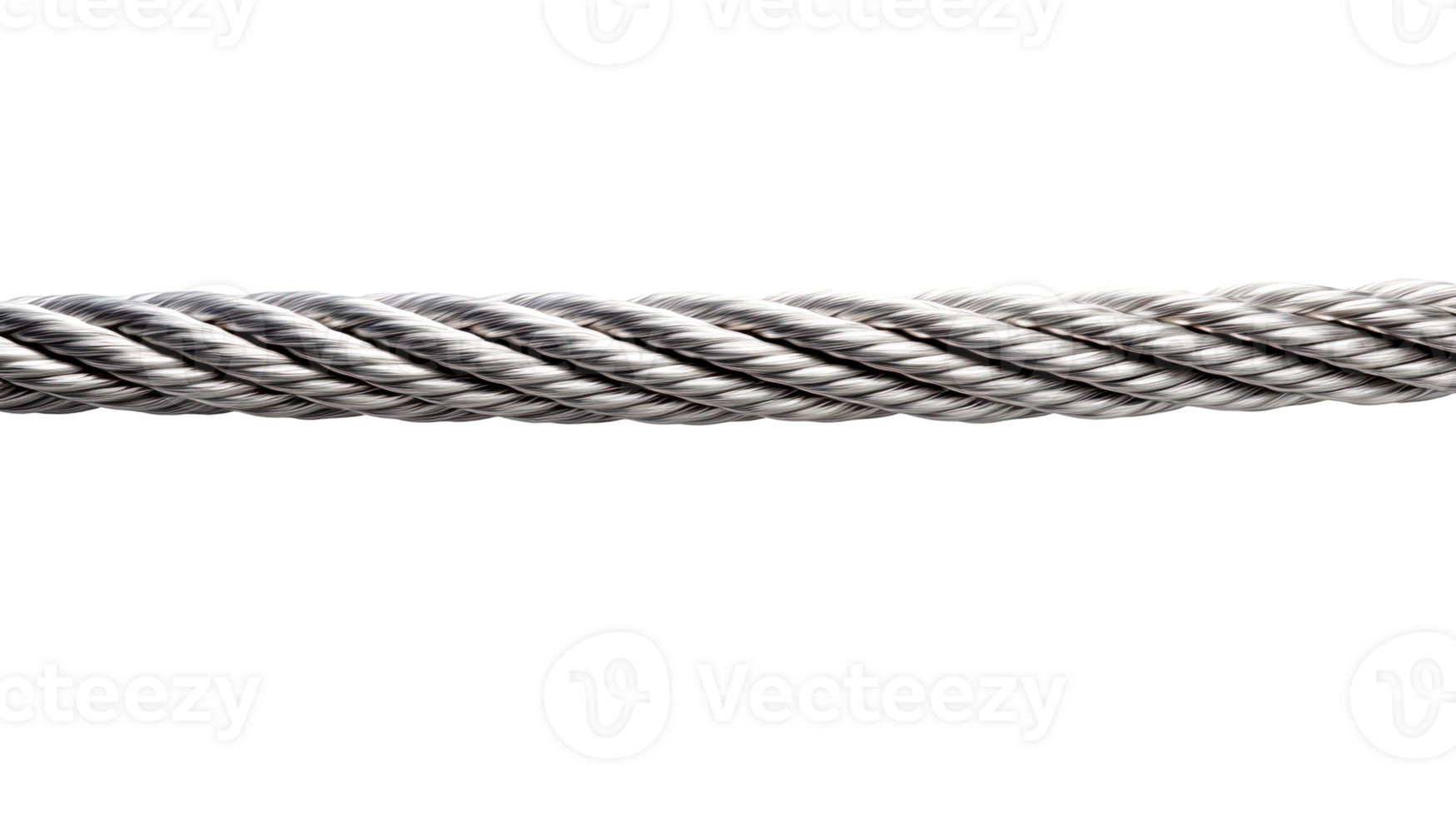 Wire rope isolated on transparent background png