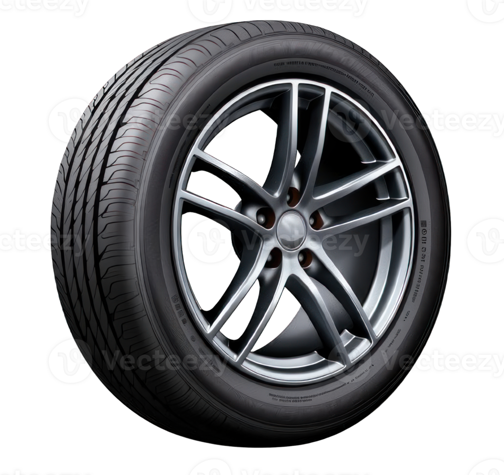Collection of . Car Tires. Auto Parts, isolated on a transparency background. png