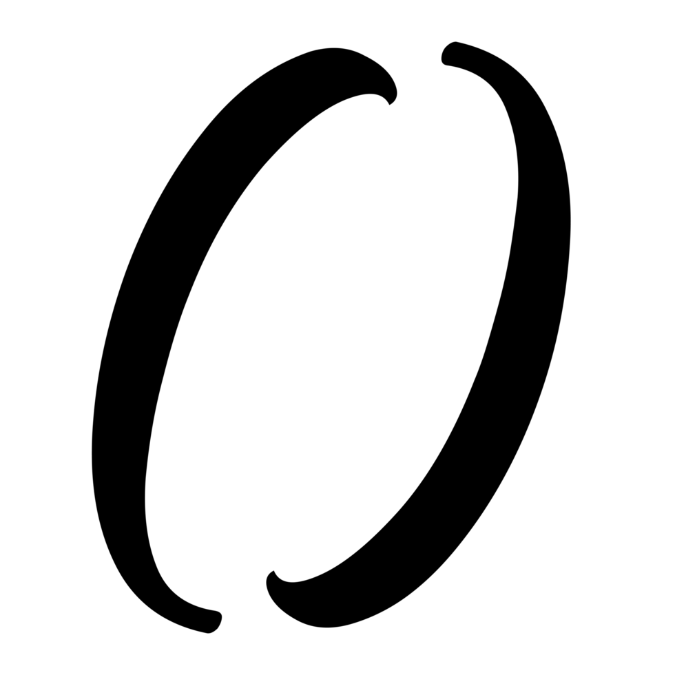 Bracket Symbol and sign Icon on Transparent Background png