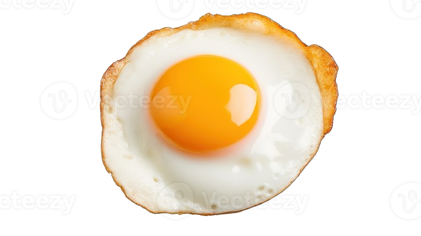 Collection of . Fried Egg, isolated on a transparency background. png