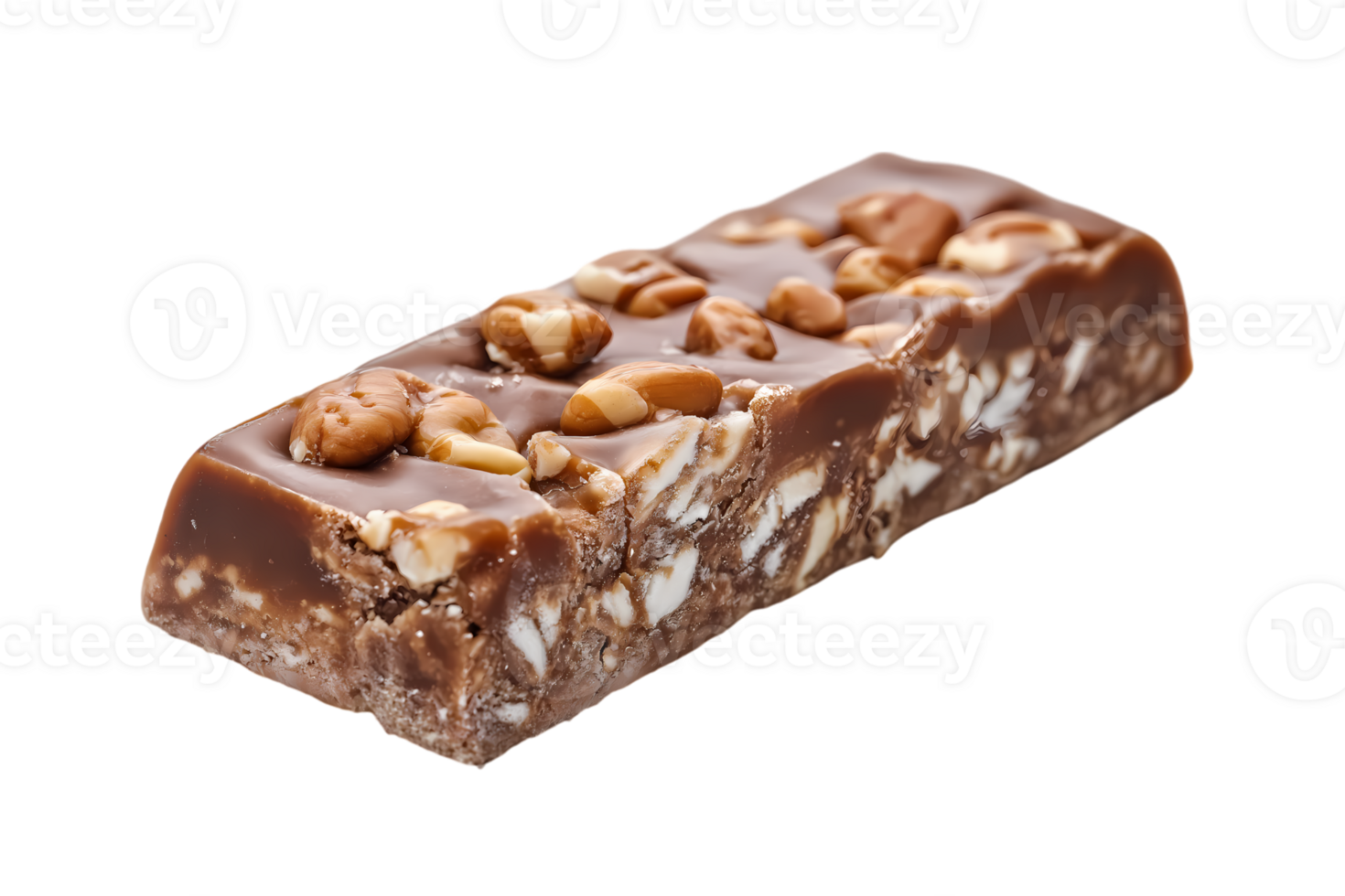 Protein bar isolated on transparent background png