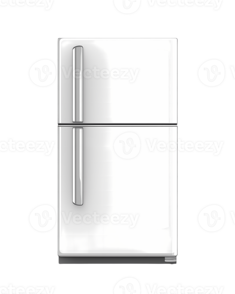 Refrigerator isolated on transparent background png