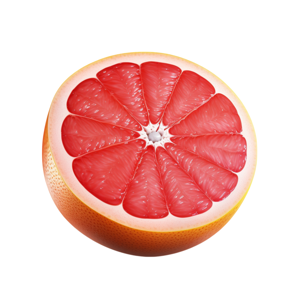 Juicy Grapefruit Slice Fresh Citrus Fruit for Food and Beverage png