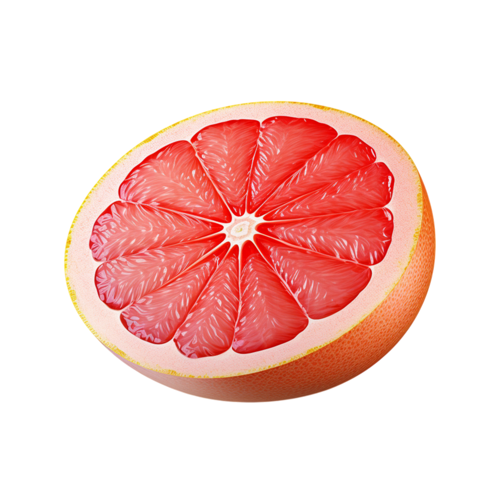 Pink Grapefruit Halves Vibrant Citrus Fruit for Wellness and Diet Content png