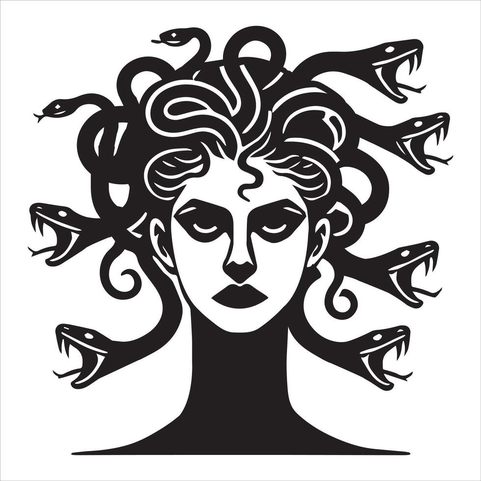 Whimsical Fantasy Creatures in Detailed Monochrome vector