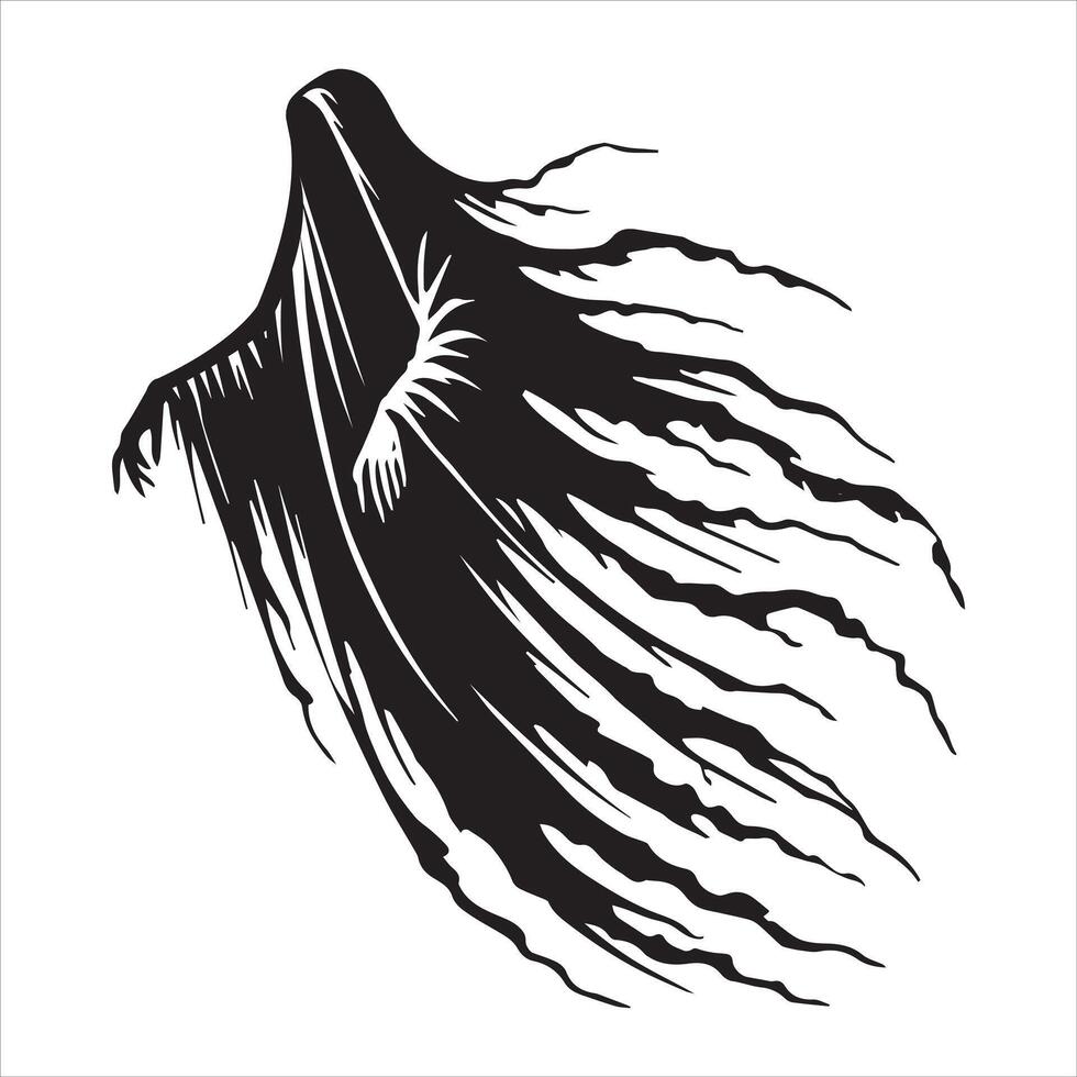 Dark Halloween Horror Art for Graphic Designer vector