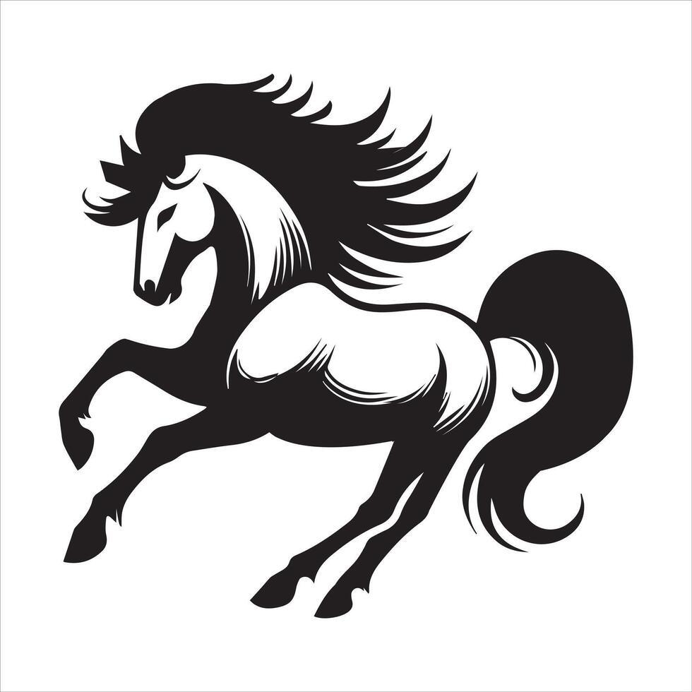 Mythology horse creatures Clipart vector