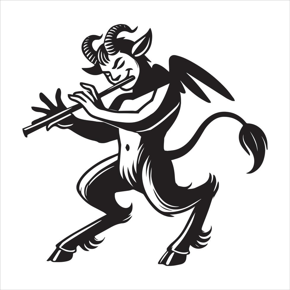 Mythical Creature Illustration Clip Art vector