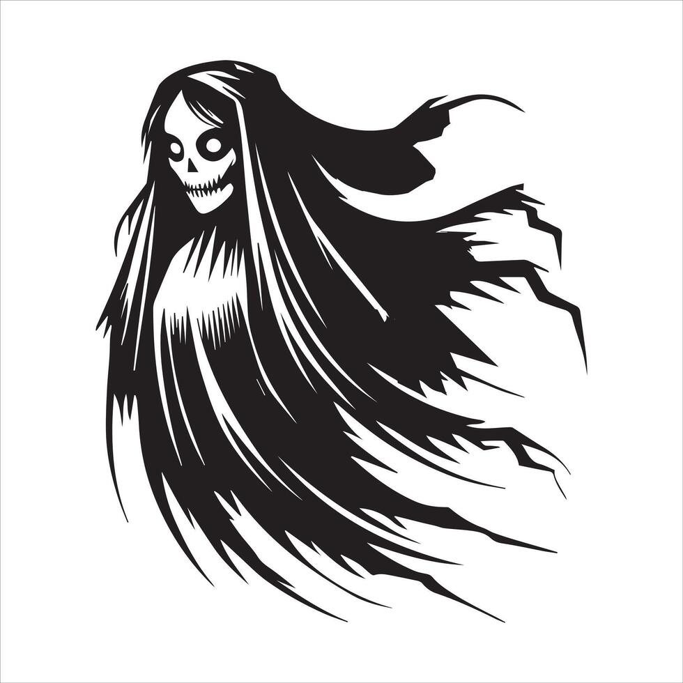 Frightening Halloween Horror ClipArt vector