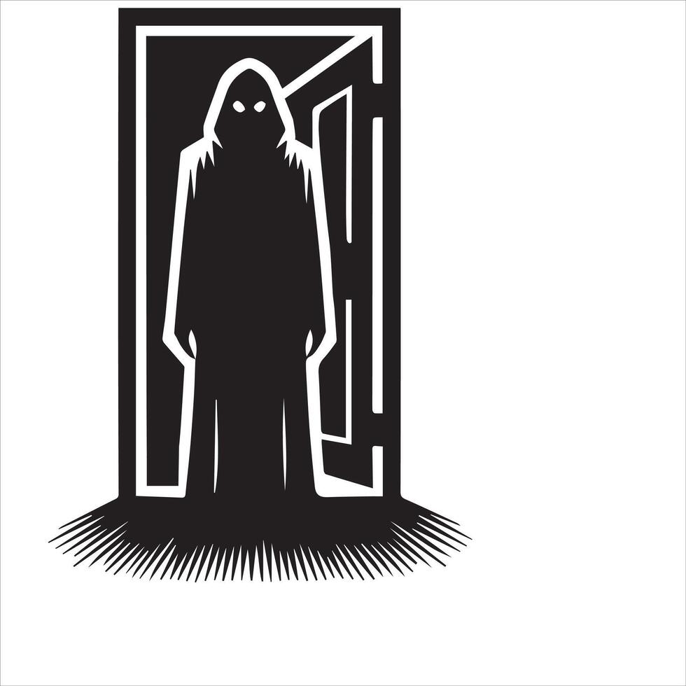 Chilling Halloween Horror Illustration for Creatives vector