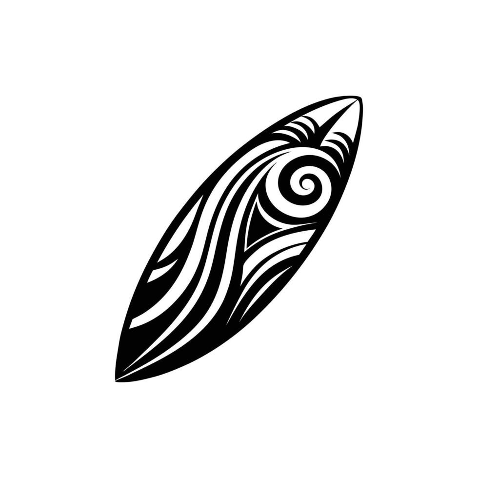 Colorful Surfboard Illustration for Summer Designs vector