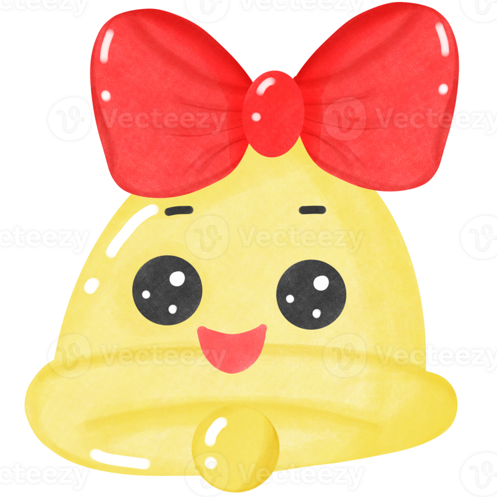 Christmas festival bell png