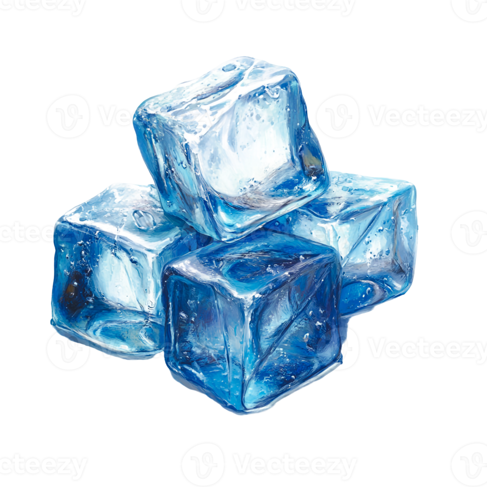 Chilled Serenity Ice Cube png