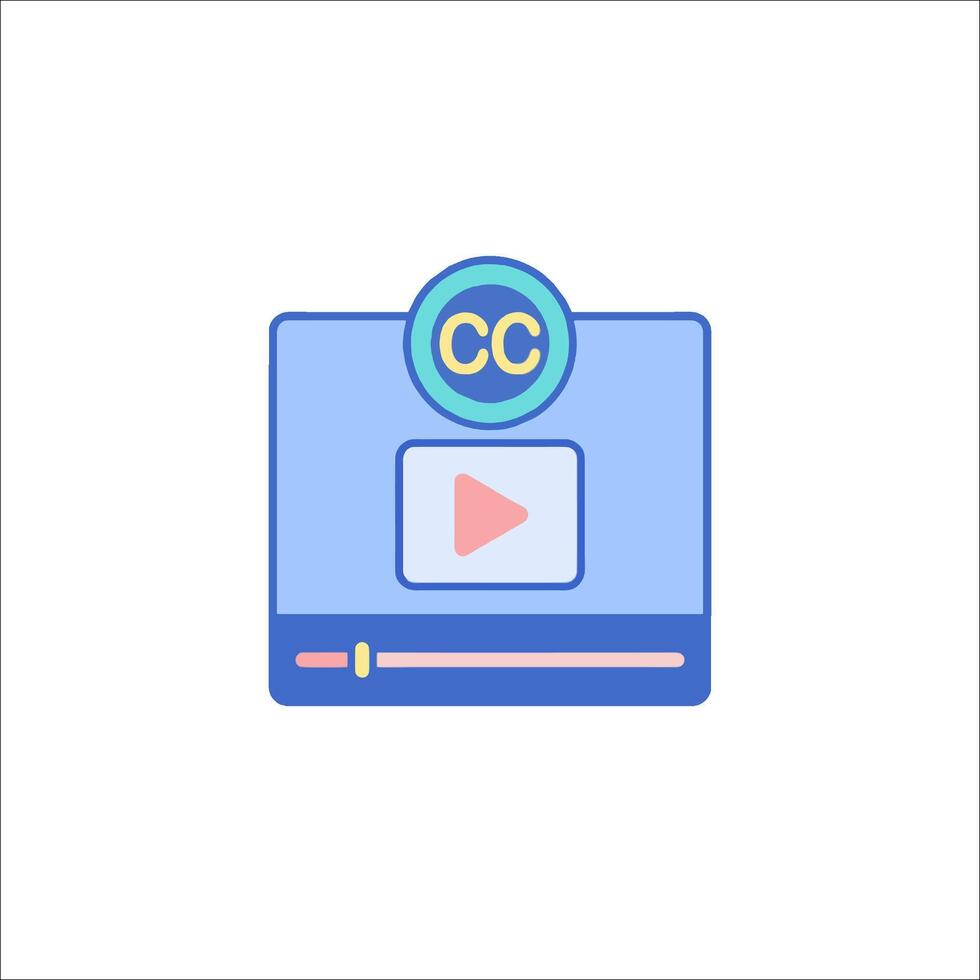 A player icon with the words ccc vector