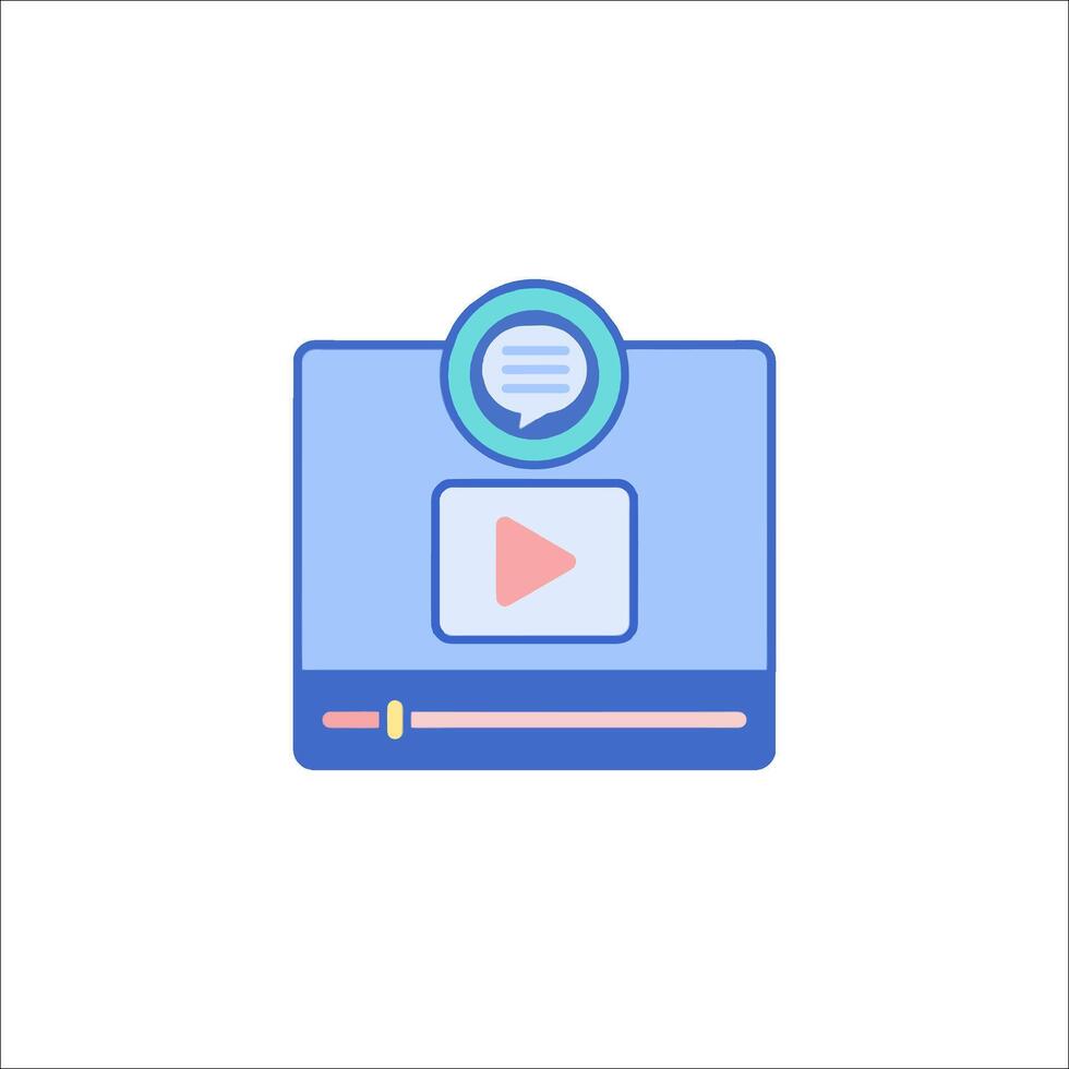 player icon illustration vector