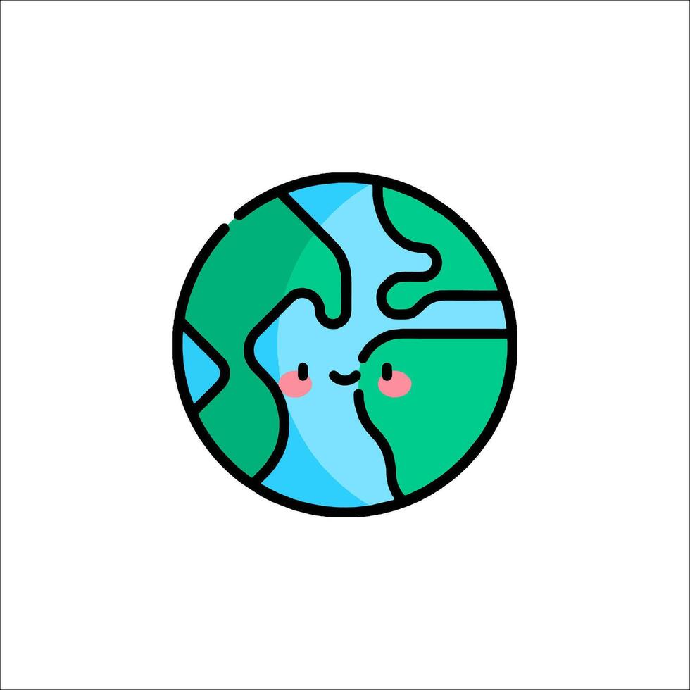 Earth day illustration vector