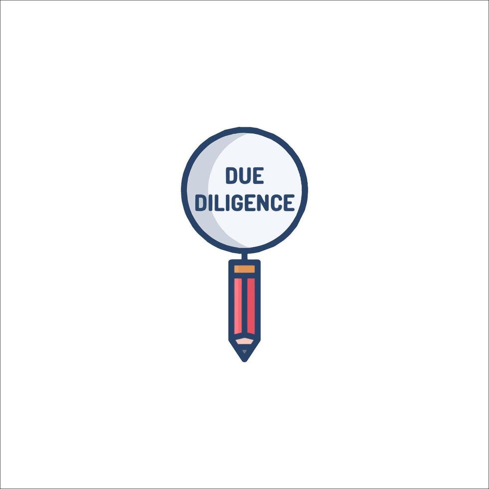 due diligence logo vector