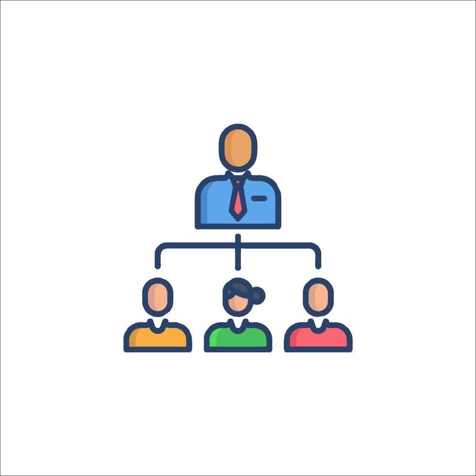 a person is standing on top of a group of people vector
